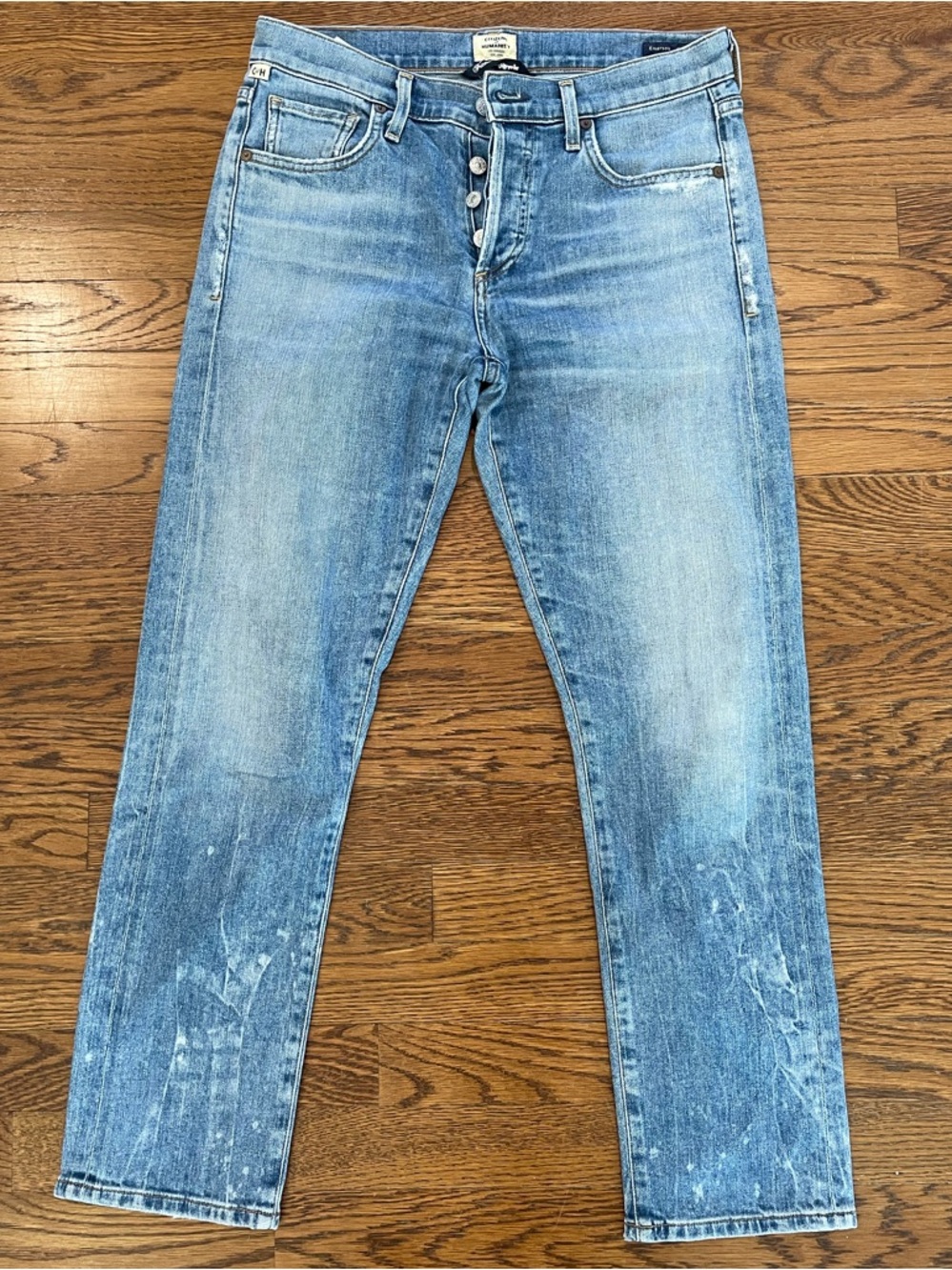 Citizens of Humanity Slim Emerson Boyfriend Fit Jeans Women, Size 24 Button Fly